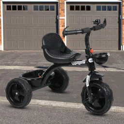 black basket triycycle for kids with black wheel Tricycle-25
