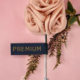 PELUCHE Beige Ranunculus Flower Brooch Lapel Pin-48