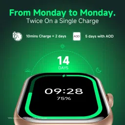 REDMI Watch Move 1.85 Premium AmoLED,14 Day Battery,Best Accuracy,Dual Core Processor Smartwatch image 4