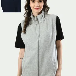 IndiWeaves Reversible Open Front Jacket-1