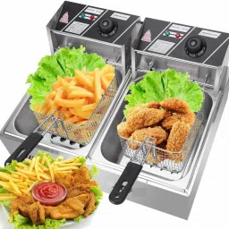 deep fryer double tank 12 L Electric Deep Fryer-43
