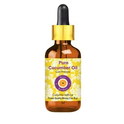Deve Herbes Natural Therapeutic Grade Pure Cucumber Oil with Glass Dropper 50ml-image-26