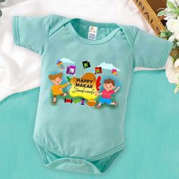 Babywish Infants Printed Cotton Bodysuit-image-102