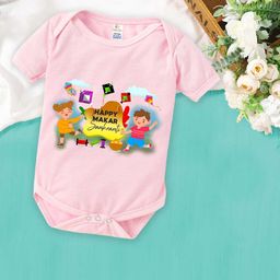 Babywish Infants Printed Cotton Bodysuit-picture-28