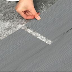 Jaamso Royals Grey 6 Pieces Printed Flooring Wallpaper-image-99