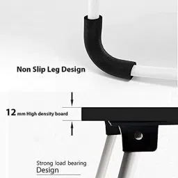 manhir enterprise Foldable multipurpose Table Wood Portable Laptop Table image 3