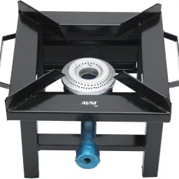 M.S Square Single Burner Commercial Gas Stove Bhatti (Chula)(Small) Iron Manual Gas Stove-image-95