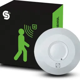 ESYSENSE Inspire Sensing Ceiling Mount PIR Motion Sensor Switch with LUX Sensor Inbuilt Energy Saving Wireless Sensor Security System-6