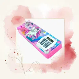 School Compaas Box Two Type Art Plastic Pencil Box-image-29