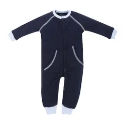 My Milestones Boys Colourblocked Cotton Rompers-image-13