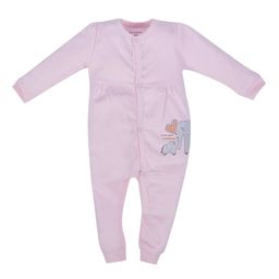 My Milestones Infant Girls Printed Pure Cotton Romper-74