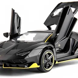 1:32 Scale Luxury Suv Metal Cast Car With Openable Door, Light & Sound For Kids-14