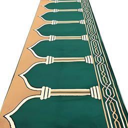 Asad Emporium Rugs Green & Beige Floral Anti-Skid Polypropylene Carpet-image-51