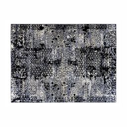 MODEFE Black & White Abstract Anti-Skid Rectangular Carpet image 4