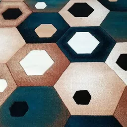 Safiya Carpet Maroon Geometric Anti-Skid Polypropylene Carpets-image-37