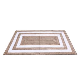 Kuber Industries Braided Anti-Skid Jute Rectangular Carpet image 2