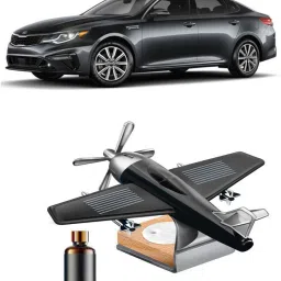 Car Aroma Air Freshener Perfume Solar Power Rotating Perfume Diffuser For Car Diffuser-image-57