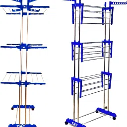 Steel Floor Cloth Dryer Stand T-CDS-B2SS-0110-image-20