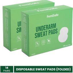 Breathable Antimicrobial Underarm Sweat Pads 28 Pads-14 Pairs Sweat Pads-image-18