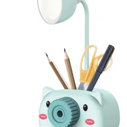 LED Desk Lamp with Pen Holder & Sharpener: Study Light for Home,Office Study Lamp-27