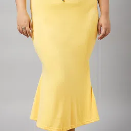 Curves By ZeroKaata Plus Size Mermaid Fit Saree Shapewear-image-44