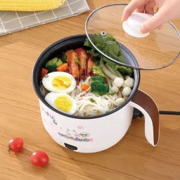 Non-Stick Hot Multiperpse Rice Cooker Portable Multi-Function Cooking Pot Rice Cooker, Travel Cooker, Egg Cooker, Egg Boiler, Food Steamer-56