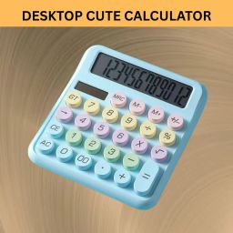 Desktop Calculator, 12-Digit Large LCD and Large Buttons for Office, Homes C375 Basic Calculator-image-72