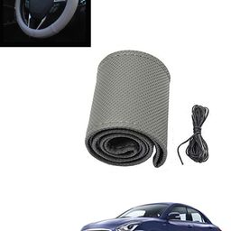 maties Hand Stiched Steering Cover For Universal For Car Swift Dzire-picture-34
