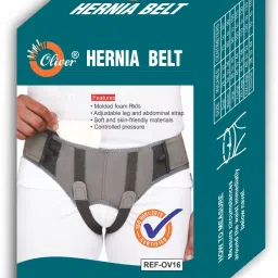Hernia Belt for Men Truss for Single/Double Inguinal with 2 Compression Pads Abdominal Belt-image-14