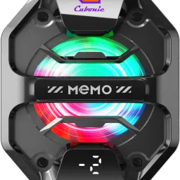 Cubonic Memo dl20 AI 3 Speed Semiconductor 1 Fan Ergonomic Cooling Pad with Adjustable Height-picture-26