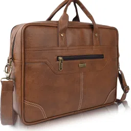 Men Tan Messenger Bag - Regular Size-image-23