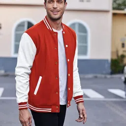 Men Striped Casual Jacket-image-65