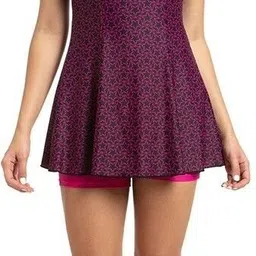 speedo Swimdress With Boyleg - Endurance10 Boomstar Printed Women Swim-dress Pink Swimsuit-picture-22