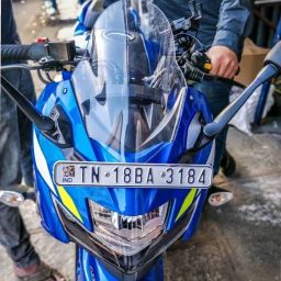 New Suzuki Gixxer DB Visor Clear White Bike Windshield-1