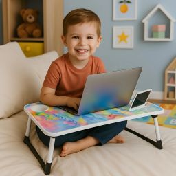 WOOD US BIDING Wood Portable Laptop Table-30