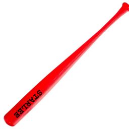 STARLEE-14 Heavy Duty Natural Wood Baseball Bat classic baseball {RED} Willow BaseballBat For 15+ Yrs-image-30