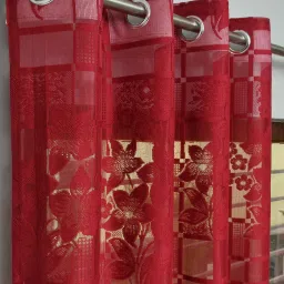 150 cm (5 ft) Net Semi Transparent Window Curtain (Pack Of 4)-18