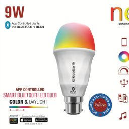ECOEARTH Neo Bluetooth Smart Led Bulb | 9-Watt| Warm to Cool Feel & 16 Million Colors|B22 Smart Bulb-14