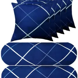 Microfibre Abstract Bolster Pack of 7-image-13