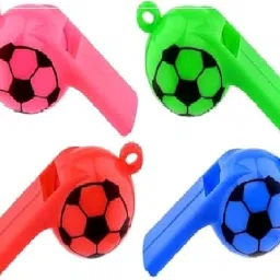 Football Theme Party Whistles, Noise Making Whistle for Kids Squeeze Whistle-16