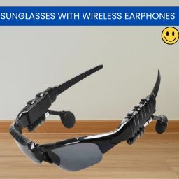 YAROH Bluetooth Sunglasses With Wireless Earphones Attached & Stereo Sound FeatureU96-image-84