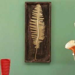 vedas Bay Leaf Multicolour Iron Wall Art-picture-45