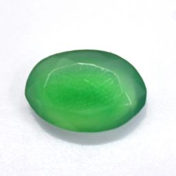 GEM GYANI Green Cut Natural Onyx Gemstone-image-2