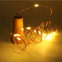 20 LEDs 1.98 m Yellow Steady String Rice Lights-image-62