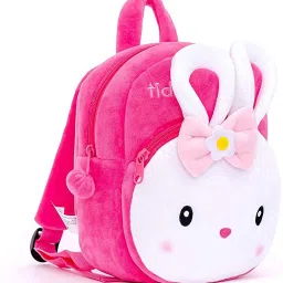 Small 12 L Backpack Kongi Rabbite School Bag Soft Plush Backpacks Baby 1 to 3 Age Boy,Girls Nursery-picture-1