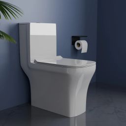 S-trap 1106. Sofi CERAMIC FLOOR MOUNT ONE PIECE WESTERN TOILET Western Commode-image-91