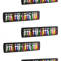 17 Rod Multicolor Abacus Set Of 5-0