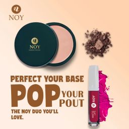 noy Women’S All-In-One Makeup Kit With Foundation, Lipstick & Eyeliner Combo image 2