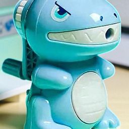 colorbee Adjustable Cute Handle Pencil Sharpener with Dual Blade for Precision Sharpening Premium Dragon Shape Fun Cartoon Design Strong Blade & Safe School Stationery Sharpener-picture-0