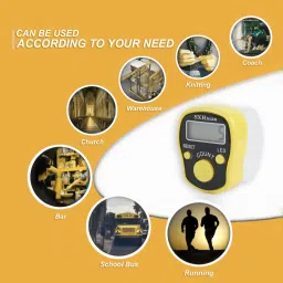 ummah needs Mini Finger Hand Tally Counter With Led Light Digital Tally Counter image 4